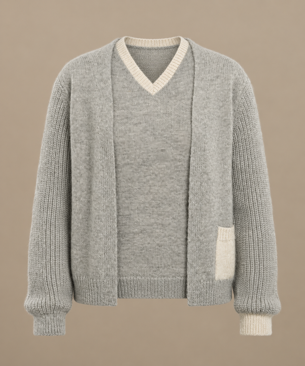 Daisy alpaca Cardigan