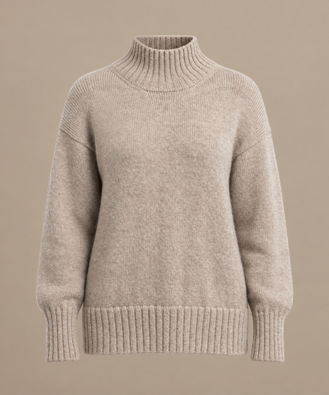 DOROTHEE high neck alpaca sweater