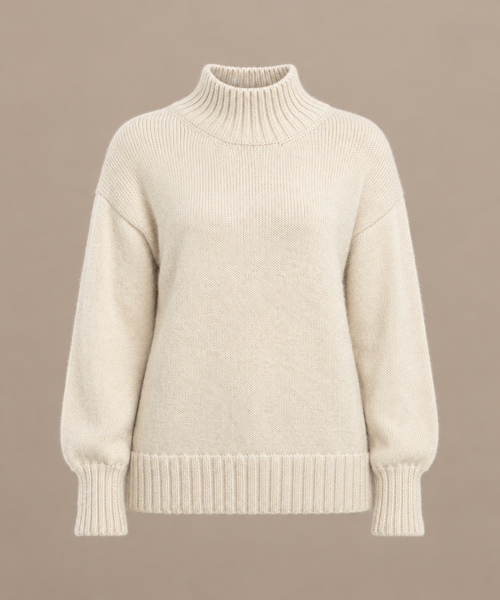 DOROTHEE  high neck alpaca sweater