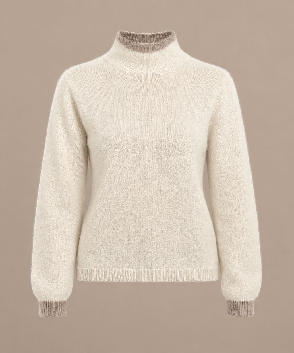Dune High Neck alpaca Sweater