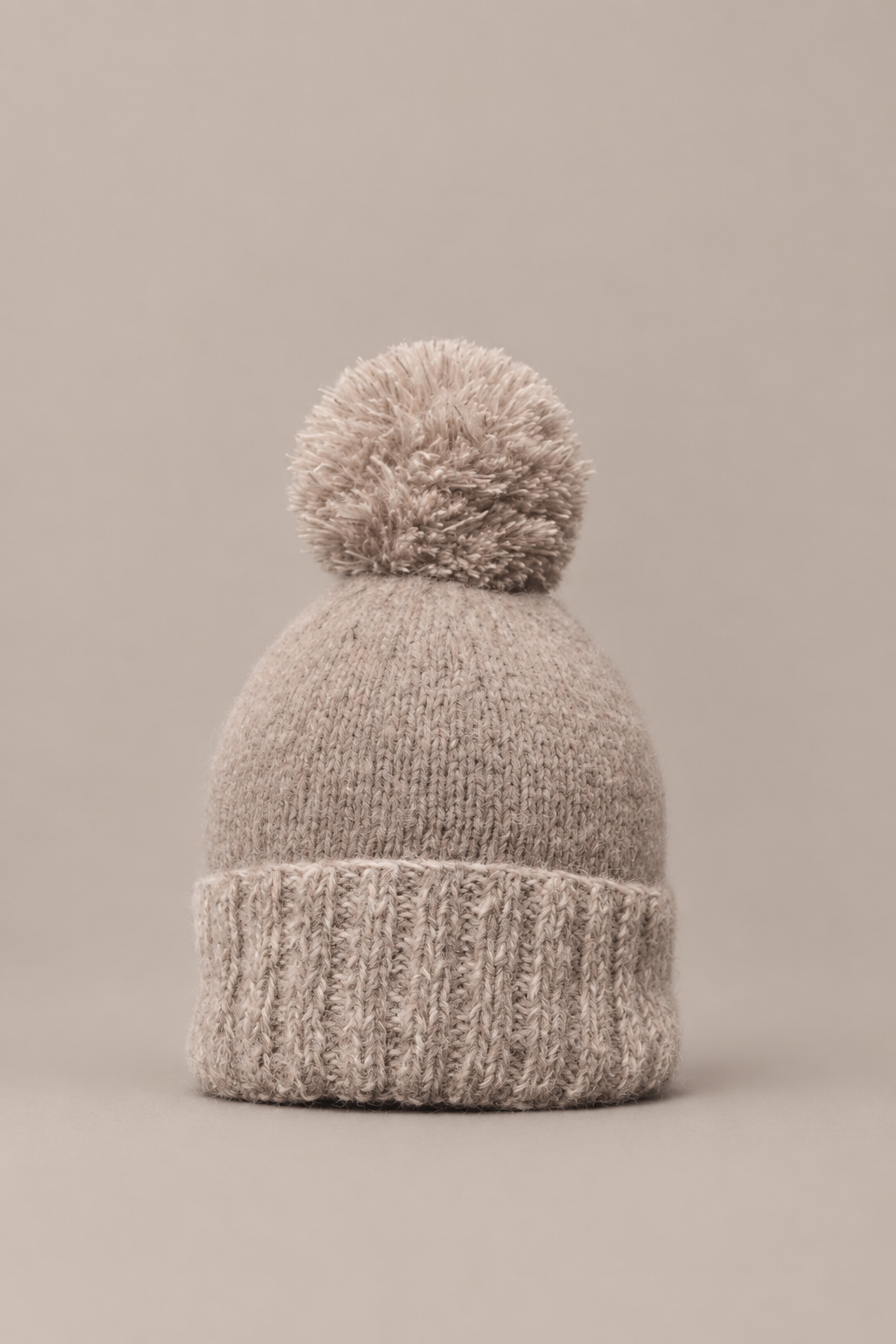 ZITA alpaca hat mushroom / cloudy white