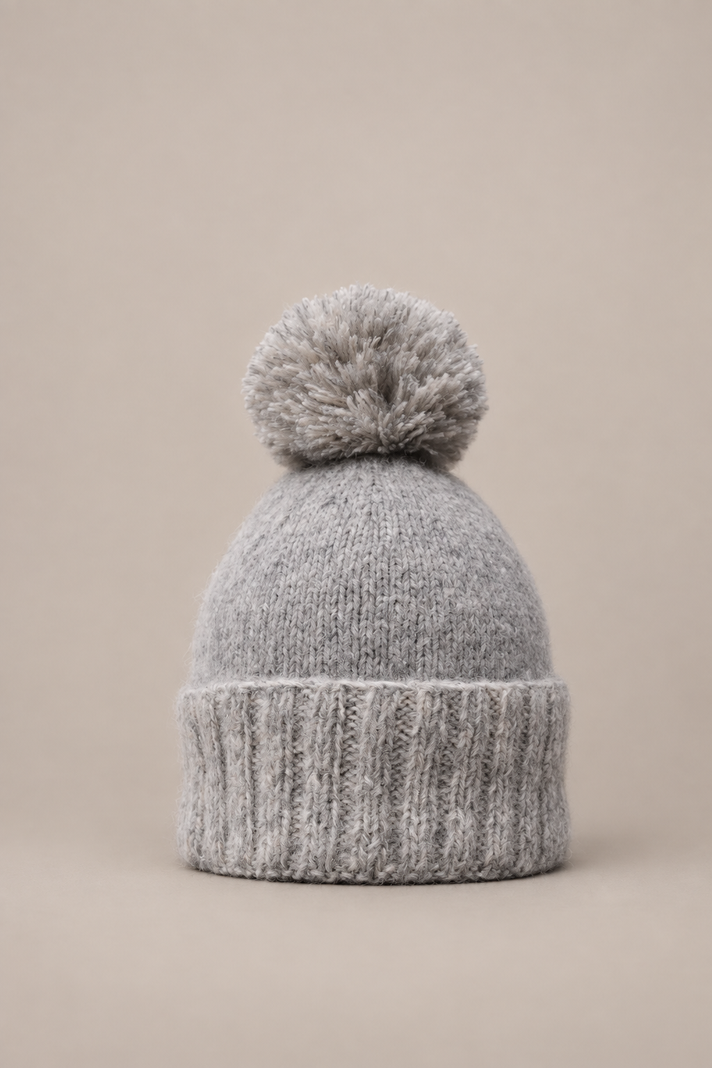 ZITA alpaca hat light grey/cloudy white