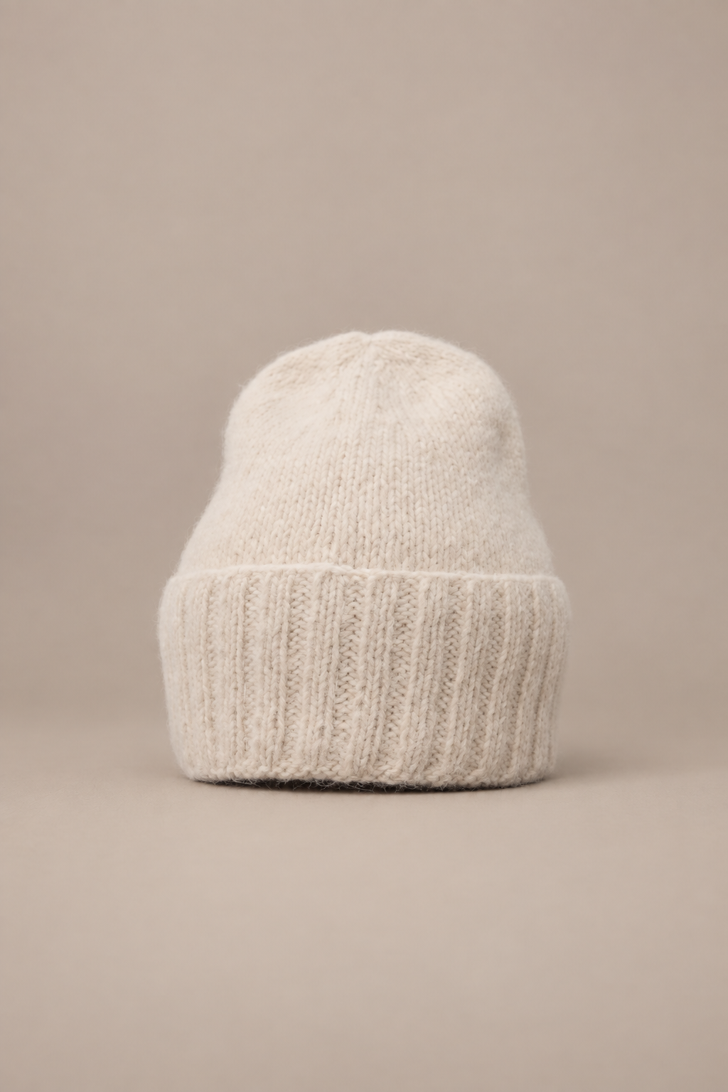 HANA alpaca hat cloudy white