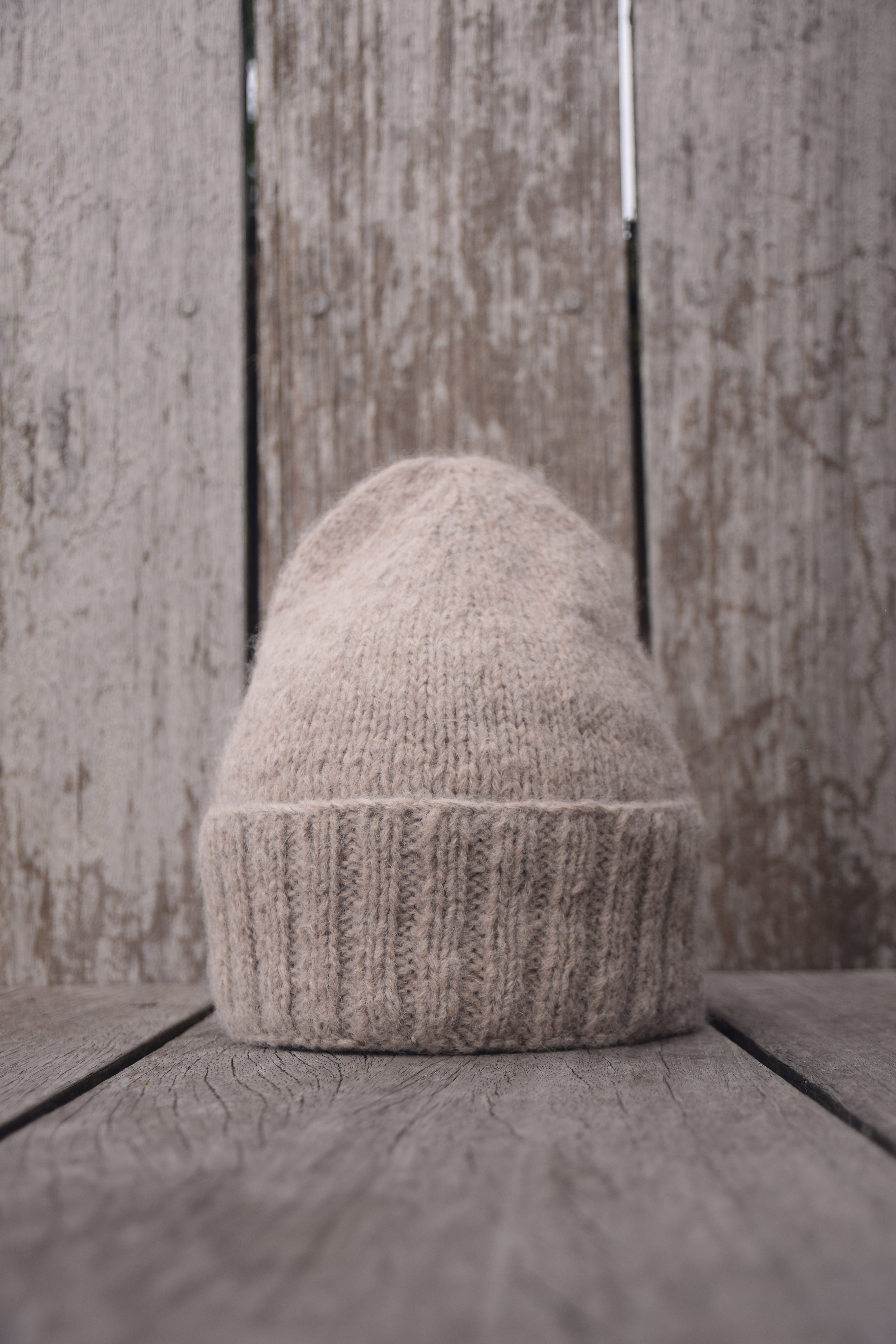 HANA alpaca hat mushroom