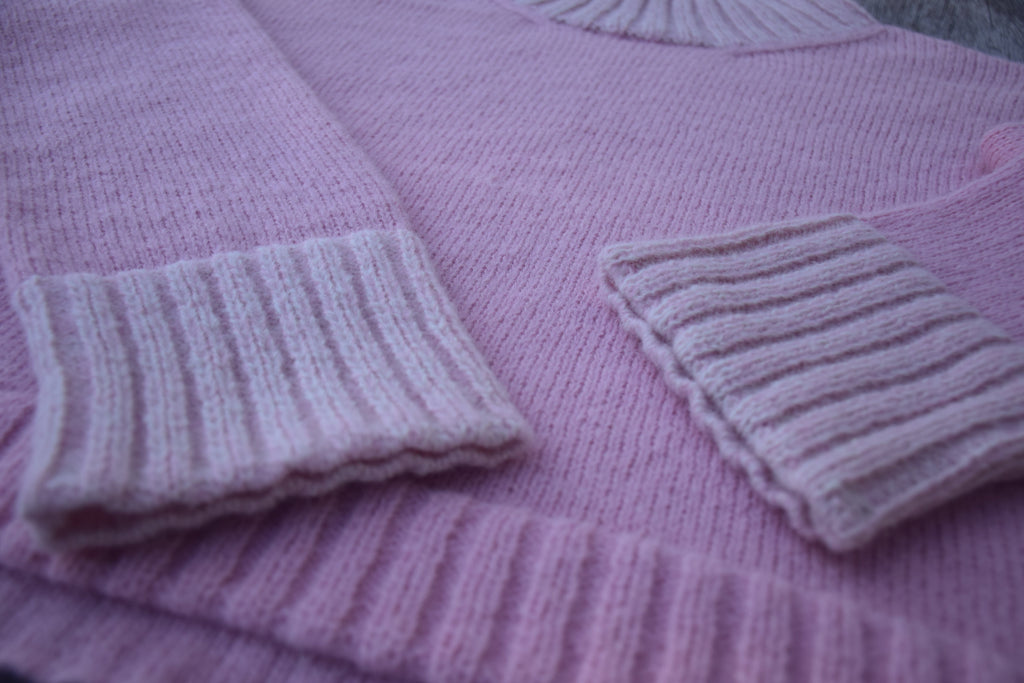 ELYSEE hipster alpaca high neck sweater