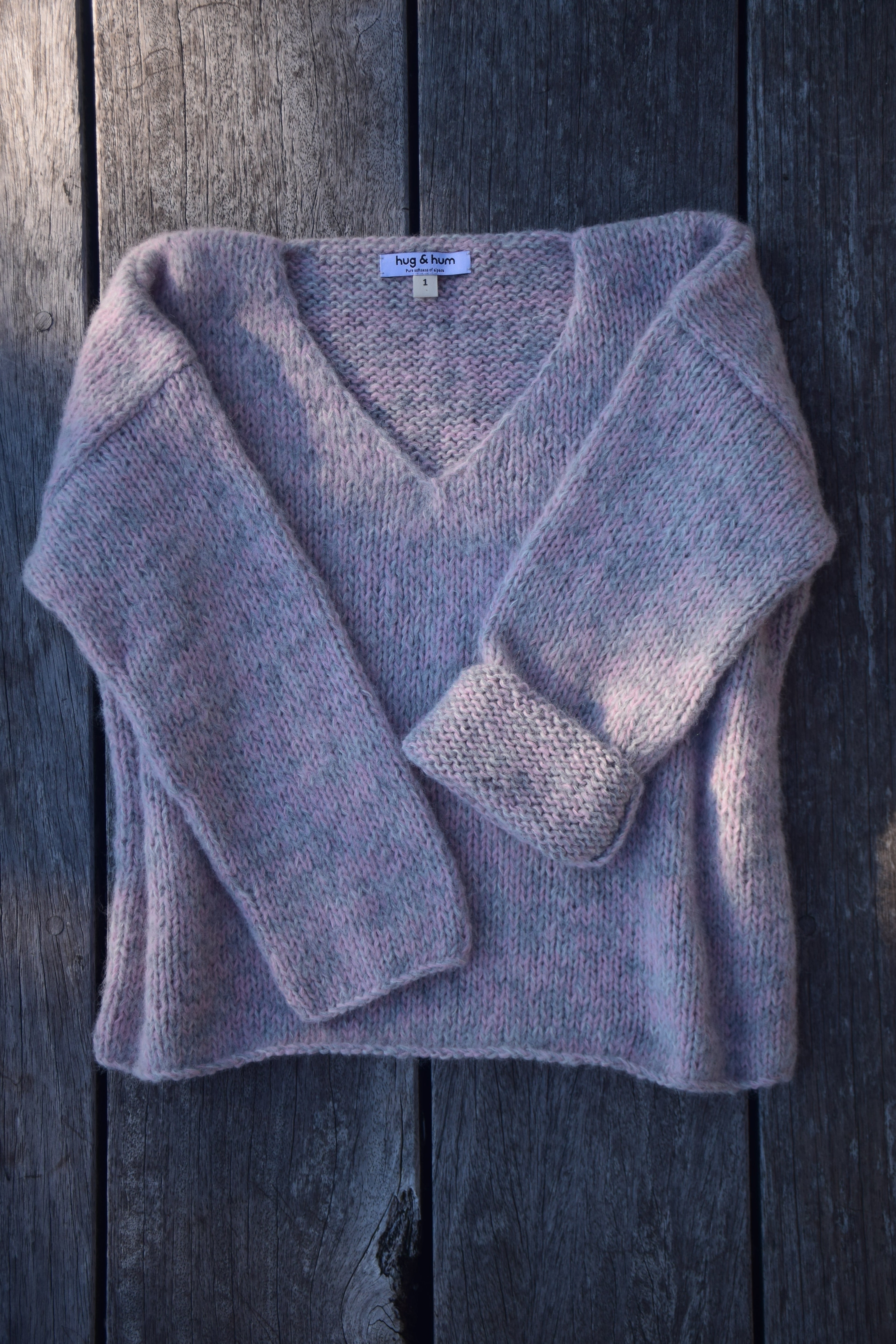 Eloïse mélange alpaca v-sweater