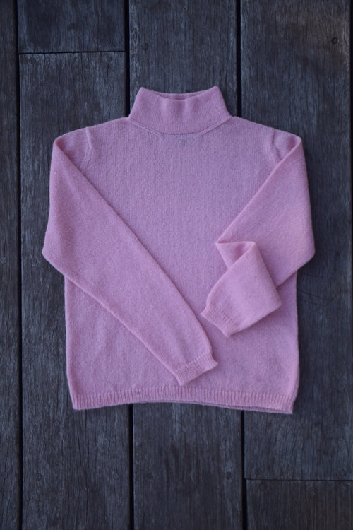 DANIRA high neck alpaca sweater