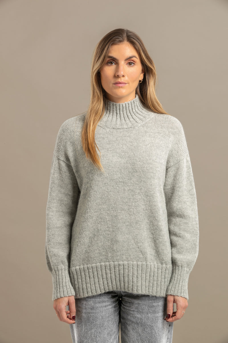 DOROTHEE high neck sweater