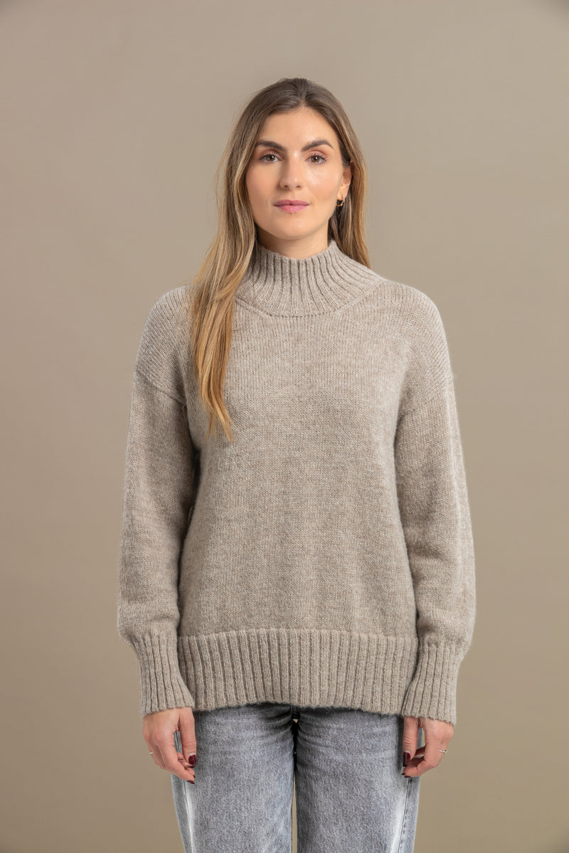 DOROTHEE high neck sweater